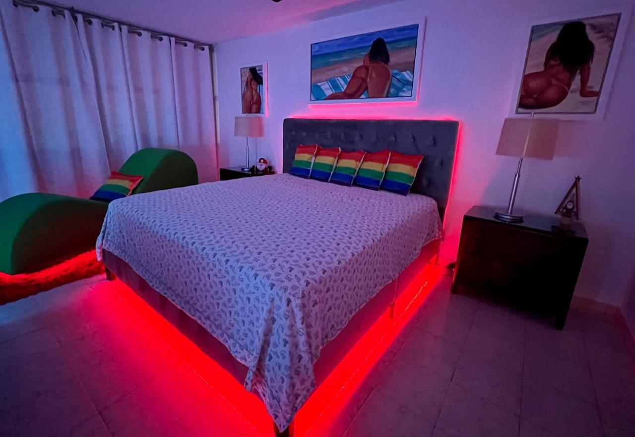 סן חואן Beachfront Tropical Tantra Apartment מראה חיצוני תמונה