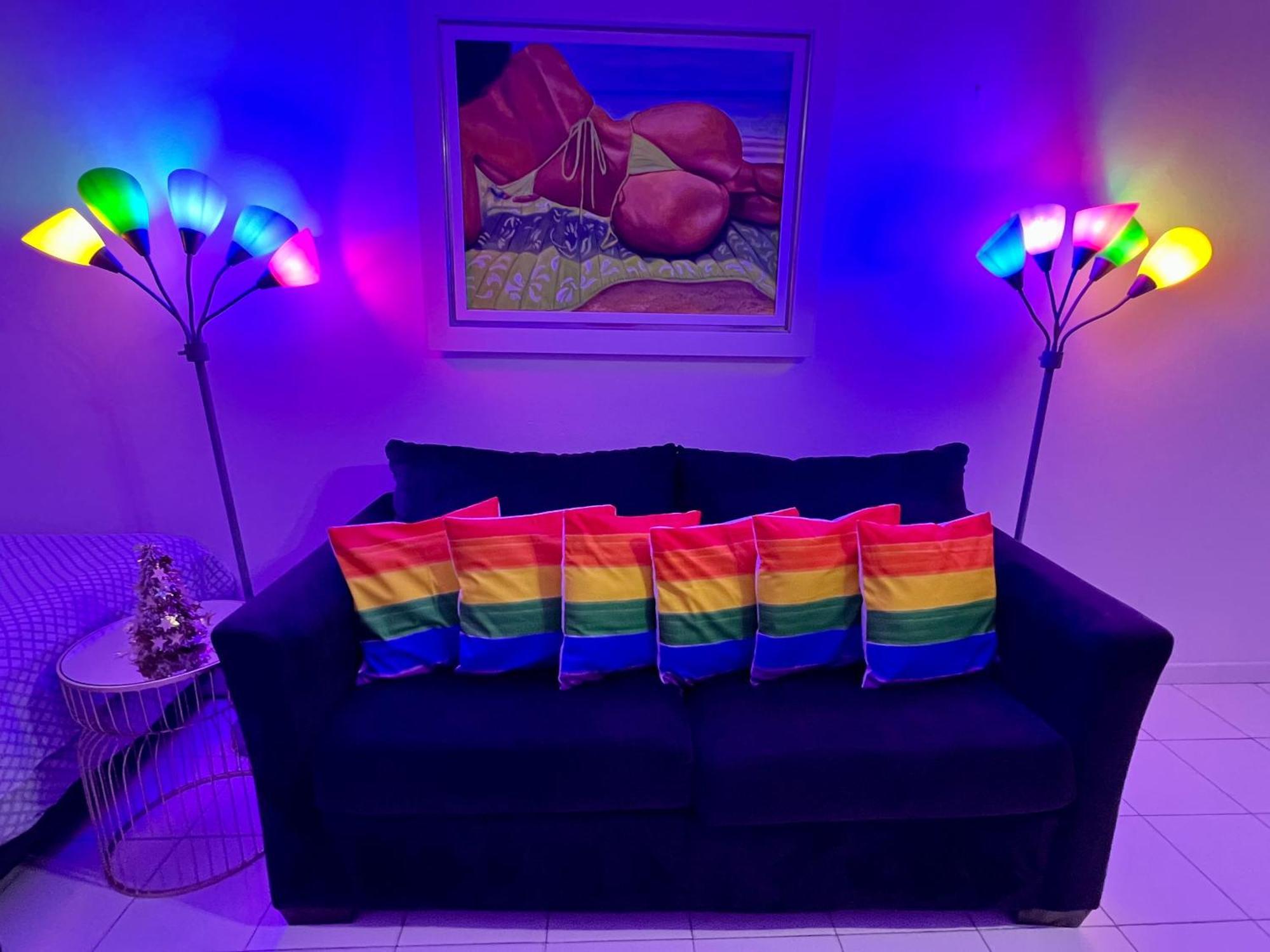 סן חואן Beachfront Tropical Tantra Apartment מראה חיצוני תמונה